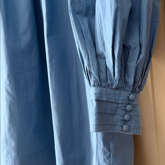 Ulla Johnson Dress Size 8 A-Line Ruffle Cotton - Picture 4 of 9